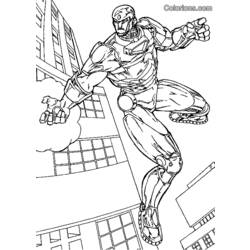 Dibujo para colorear: Iron Man (Superhéroes) #80616 - Dibujos para Colorear e Imprimir Gratis