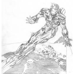 Dibujo para colorear: Iron Man (Superhéroes) #80621 - Dibujos para Colorear e Imprimir Gratis