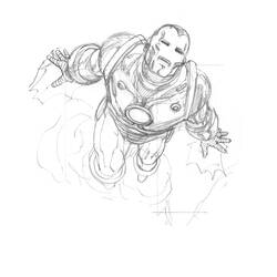 Dibujo para colorear: Iron Man (Superhéroes) #80674 - Dibujos para Colorear e Imprimir Gratis
