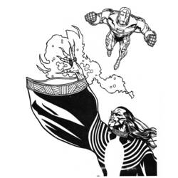 Dibujo para colorear: Marvel Super Heroes (Superhéroes) #79619 - Dibujos para Colorear e Imprimir Gratis