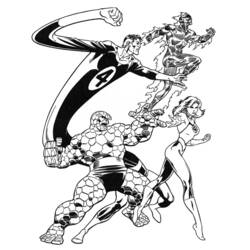 Dibujo para colorear: Marvel Super Heroes (Superhéroes) #79630 - Dibujos para Colorear e Imprimir Gratis