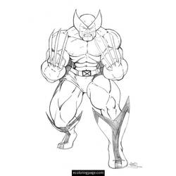 Dibujo para colorear: Marvel Super Heroes (Superhéroes) #79648 - Dibujos para Colorear e Imprimir Gratis