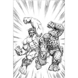 Dibujo para colorear: Marvel Super Heroes (Superhéroes) #79659 - Dibujos para Colorear e Imprimir Gratis