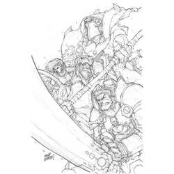 Dibujo para colorear: Marvel Super Heroes (Superhéroes) #79712 - Dibujos para Colorear e Imprimir Gratis