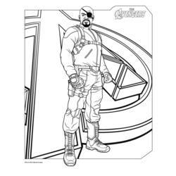 Dibujo para colorear: Marvel Super Heroes (Superhéroes) #79746 - Dibujos para Colorear e Imprimir Gratis