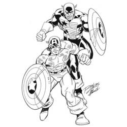 Dibujo para colorear: Marvel Super Heroes (Superhéroes) #79768 - Dibujos para Colorear e Imprimir Gratis