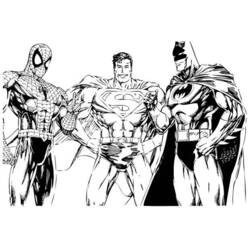 Dibujo para colorear: Marvel Super Heroes (Superhéroes) #79790 - Dibujos para Colorear e Imprimir Gratis