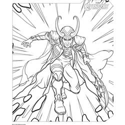 Dibujo para colorear: Marvel Super Heroes (Superhéroes) #79803 - Dibujos para Colorear e Imprimir Gratis