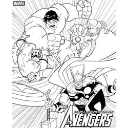 Dibujo para colorear: Marvel Super Heroes (Superhéroes) #79806 - Dibujos para Colorear e Imprimir Gratis