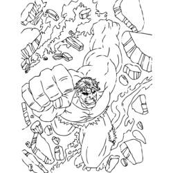 Dibujo para colorear: Marvel Super Heroes (Superhéroes) #79816 - Dibujos para Colorear e Imprimir Gratis