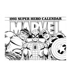 Dibujo para colorear: Marvel Super Heroes (Superhéroes) #79862 - Dibujos para colorear