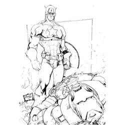 Dibujo para colorear: Marvel Super Heroes (Superhéroes) #79865 - Dibujos para Colorear e Imprimir Gratis