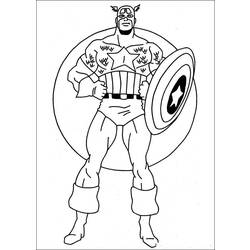 Dibujo para colorear: Marvel Super Heroes (Superhéroes) #79869 - Dibujos para colorear