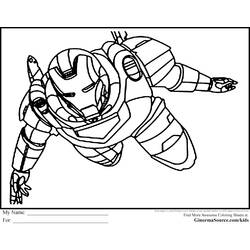 Dibujo para colorear: Marvel Super Heroes (Superhéroes) #79923 - Dibujos para Colorear e Imprimir Gratis