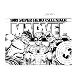 Dibujo para colorear: Marvel Super Heroes (Superhéroes) #79937 - Dibujos para colorear