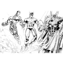 Dibujo para colorear: Marvel Super Heroes (Superhéroes) #79955 - Dibujos para Colorear e Imprimir Gratis