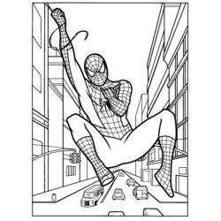 Dibujo para colorear: Marvel Super Heroes (Superhéroes) #80019 - Dibujos para Colorear e Imprimir Gratis