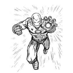 Dibujo para colorear: Marvel Super Heroes (Superhéroes) #80040 - Dibujos para Colorear e Imprimir Gratis