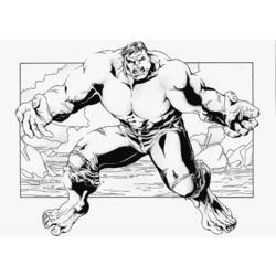 Dibujo para colorear: Marvel Super Heroes (Superhéroes) #80062 - Dibujos para Colorear e Imprimir Gratis