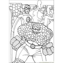 Dibujo para colorear: Mr. Fantastic (Superhéroes) #84785 - Dibujos para colorear