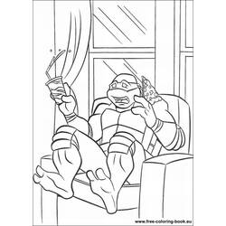 Dibujo para colorear: Ninja Turtles (Superhéroes) #75389 - Dibujos para Colorear e Imprimir Gratis