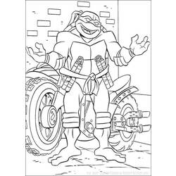 Dibujo para colorear: Ninja Turtles (Superhéroes) #75446 - Dibujos para Colorear e Imprimir Gratis
