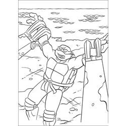 Dibujo para colorear: Ninja Turtles (Superhéroes) #75454 - Dibujos para Colorear e Imprimir Gratis