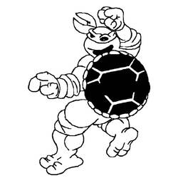 Dibujo para colorear: Ninja Turtles (Superhéroes) #75524 - Dibujos para Colorear e Imprimir Gratis