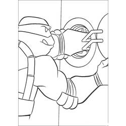 Dibujo para colorear: Ninja Turtles (Superhéroes) #75557 - Dibujos para Colorear e Imprimir Gratis