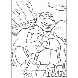 Dibujo para colorear: Ninja Turtles (Superhéroes) #75637 - Dibujos para Colorear e Imprimir Gratis