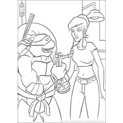 Dibujo para colorear: Ninja Turtles (Superhéroes) #75646 - Dibujos para Colorear e Imprimir Gratis