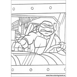 Dibujo para colorear: Ninja Turtles (Superhéroes) #75664 - Dibujos para Colorear e Imprimir Gratis