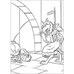 Dibujo para colorear: Ninja Turtles (Superhéroes) #75674 - Dibujos para Colorear e Imprimir Gratis