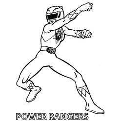 Dibujo para colorear: Power Rangers (Superhéroes) #49962 - Dibujos para colorear