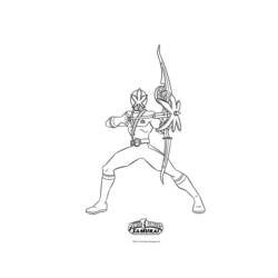 Dibujo para colorear: Power Rangers (Superhéroes) #49974 - Dibujos para Colorear e Imprimir Gratis