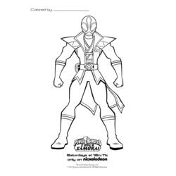 Dibujo para colorear: Power Rangers (Superhéroes) #49989 - Dibujos para colorear