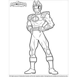 Dibujo para colorear: Power Rangers (Superhéroes) #50018 - Dibujos para colorear
