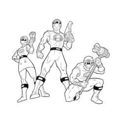 Dibujo para colorear: Power Rangers (Superhéroes) #50031 - Dibujos para colorear