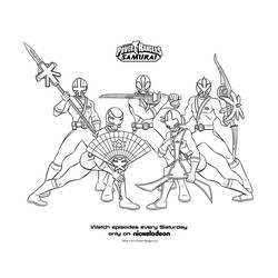 Dibujo para colorear: Power Rangers (Superhéroes) #50040 - Dibujos para colorear