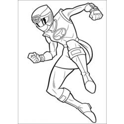Dibujo para colorear: Power Rangers (Superhéroes) #50042 - Dibujos para Colorear e Imprimir Gratis