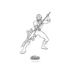 Dibujo para colorear: Power Rangers (Superhéroes) #50046 - Dibujos para Colorear e Imprimir Gratis