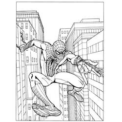 Dibujo para colorear: Spiderman (Superhéroes) #78663 - Dibujos para colorear