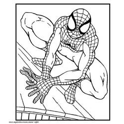 Dibujo para colorear: Spiderman (Superhéroes) #78664 - Dibujos para colorear