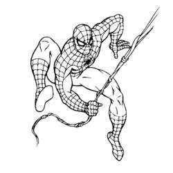 Dibujo para colorear: Spiderman (Superhéroes) #78688 - Dibujos para colorear
