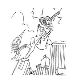 Dibujo para colorear: Spiderman (Superhéroes) #78746 - Dibujos para Colorear e Imprimir Gratis