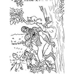 Dibujo para colorear: Spiderman (Superhéroes) #78754 - Dibujos para Colorear e Imprimir Gratis
