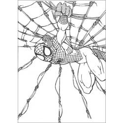Dibujo para colorear: Spiderman (Superhéroes) #78793 - Dibujos para Colorear e Imprimir Gratis