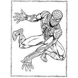 Dibujo para colorear: Spiderman (Superhéroes) #78804 - Dibujos para colorear