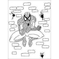 Dibujo para colorear: Spiderman (Superhéroes) #78809 - Dibujos para Colorear e Imprimir Gratis