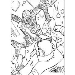 Dibujo para colorear: Spiderman (Superhéroes) #78830 - Dibujos para Colorear e Imprimir Gratis